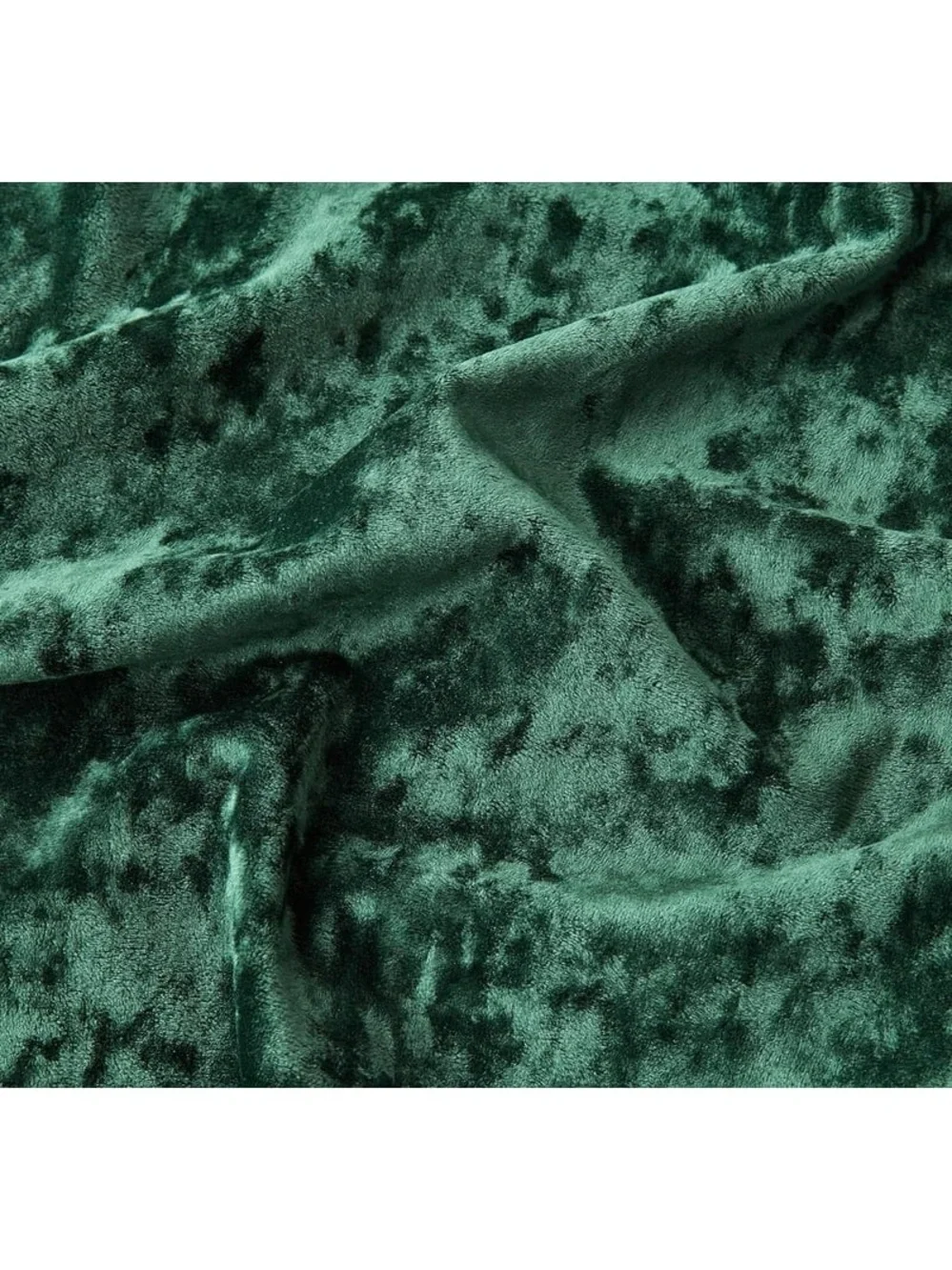 Emerald Green Velvet Curtain Panel set 50x84in